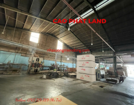 CHO THUÊ NHÀ XƯỞNG BẾN CÁT, BÌNH DƯƠNG, DIỆN TÍCH: 5.360 M2, SP: 104-25