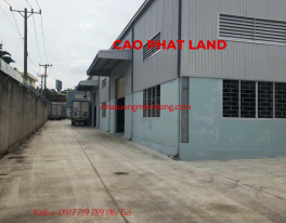 CHO THUÊ NHÀ XƯỞNG THUẬN AN, BÌNH DƯƠNG, SP: 127-25