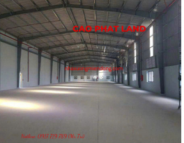 BÁN NHÀ XƯỞNG KHU CÔNG NGHIỆP ĐỨC HÒA, LONG AN, DIỆN TÍCH: 3.052 M2, SP: 66-25