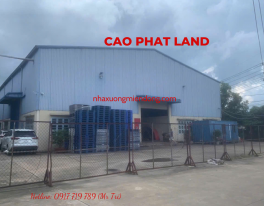 CHO THUÊ NHÀ XƯỞNG TẠI THUẬN AN, BÌNH DƯƠNG, DIỆN TÍCH: 1.500 M2, SP: 120-25