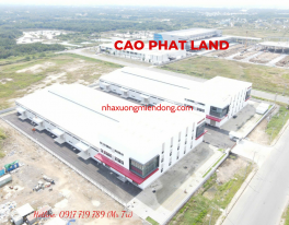 CHO THUÊ NHÀ XƯỞNG TRONG KHU CÔNG NGHIỆP LONG HẬU, LONG AN, DIỆN TÍCH: 22.000 M2, SP: 236-24