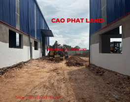 CHO THUÊ NHÀ XƯỞNG TÂN UYÊN, BÌNH DƯƠNG, DIỆN TÍCH: 7.800 M2, SP: 80-25
