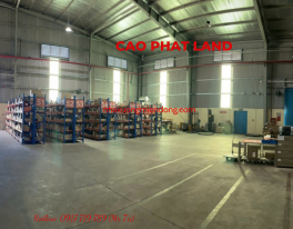 CHO THUÊ NHÀ XƯỞNG TRONG KHU CÔNG NGHIỆP LONG AN, DIỆN TÍCH: 960 M2, SP: 128-25