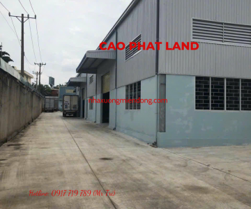 CHO THUÊ NHÀ XƯỞNG THUẬN AN, BÌNH DƯƠNG, SP: 127-25