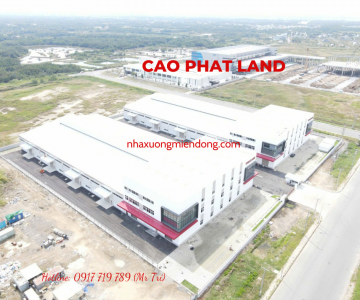 CHO THUÊ NHÀ XƯỞNG TRONG KHU CÔNG NGHIỆP LONG HẬU, LONG AN, DIỆN TÍCH: 22.000 M2, SP: 236-24