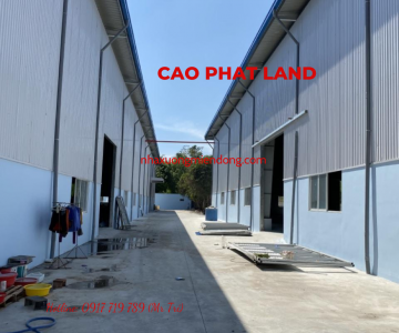 CHO THUÊ NHÀ XƯỞNG TRONG KHU CÔNG NGHIỆP BẾN CÁT, BÌNH DƯƠNG, DIỆN TÍCH KHUÔN VIÊN: 40.000 M2, SP: 123-25 