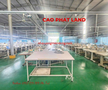 CHO THUÊ NHÀ XƯỞNG TÂN UYÊN, BÌNH DƯƠNG, DIỆN TÍCH: 1.700 M2, SP: 251-24