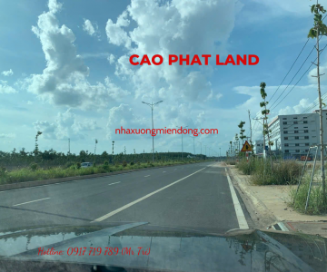 BÁN ĐẤT TRONG CỤM CÔNG NGHIỆP PHÚ GIÁO, BÌNH DƯƠNG, DIỆN TÍCH: 50 HA, SP: 75-25